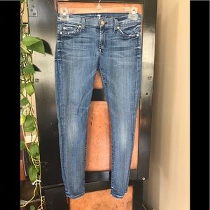 7 for all mankind The Skinny Jeans sz 27
